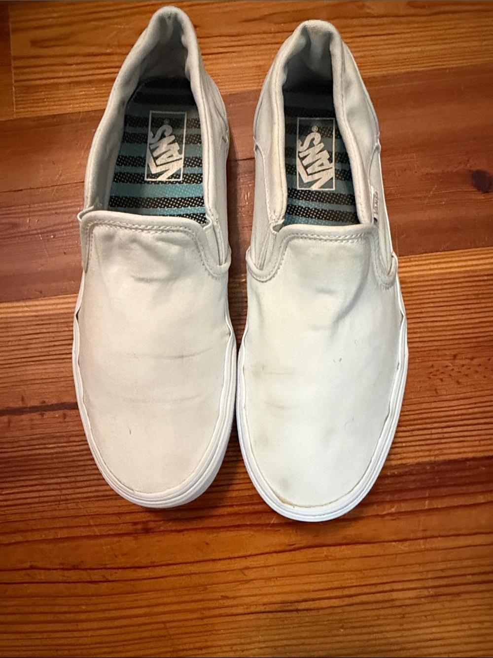 Vans Slip-On Canvas "Damn Daniel" Women’s size 10 Shoes — White
